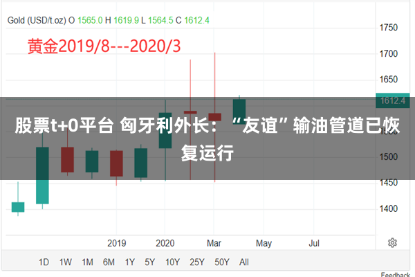 股票t+0平台 匈牙利外长：“友谊”输油管道已恢复运行